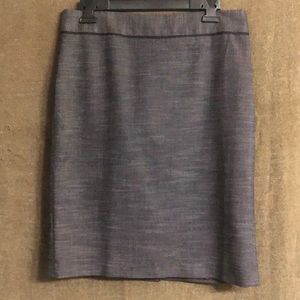 Ann Taylor Factory black dress skirt, size 8